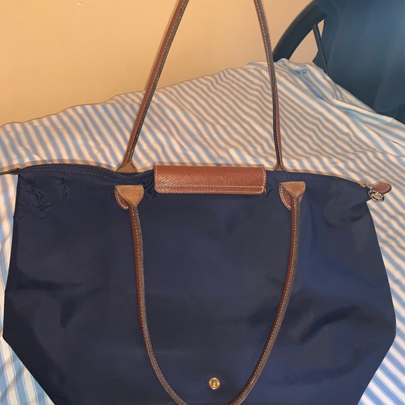 Longchamp Bag In Navy Blue - Picture 3 of 5